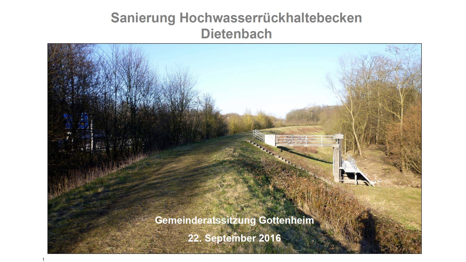 Weiter zu Dietenbach