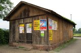 2010: Bahnhof-Lagerschuppen verfällt...