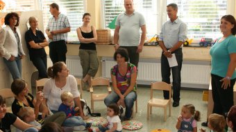 Eröffnung der 2. Gruppe