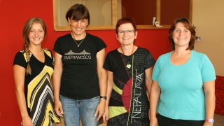 Julia Hemmerling, Claudia Werz, Gudrun Spiegelhalter-Vogt und Tanja Herrmann