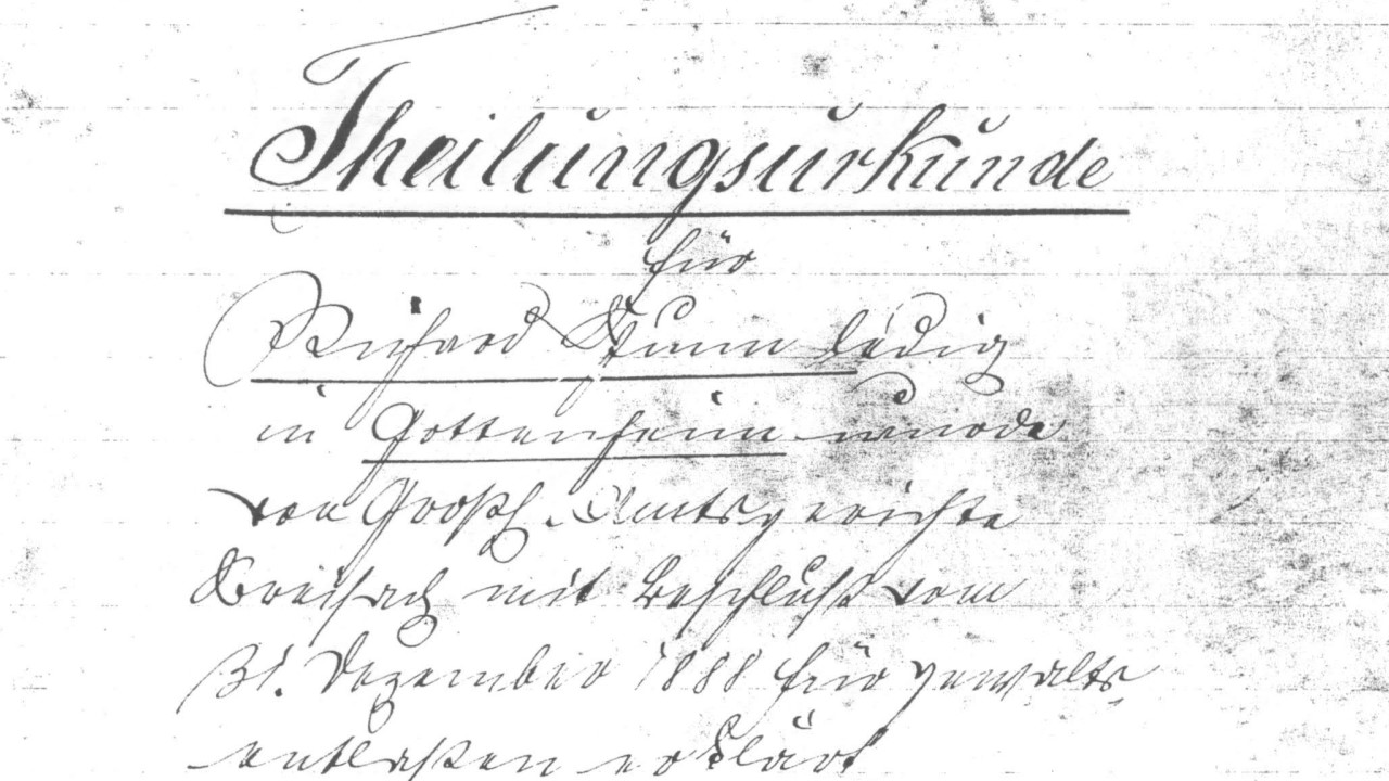 Weiter zu Erbteilungen