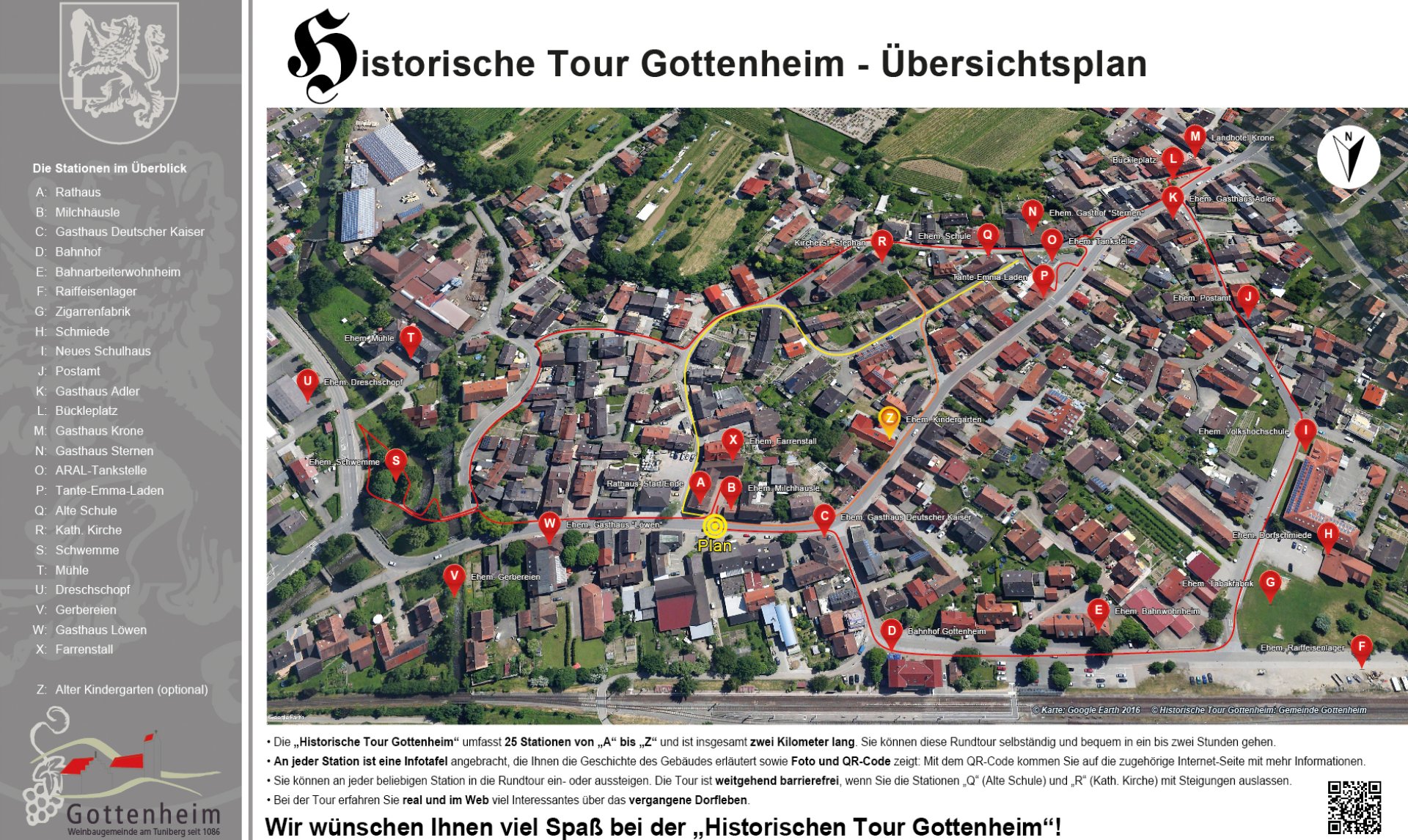 Plan Historische Tour