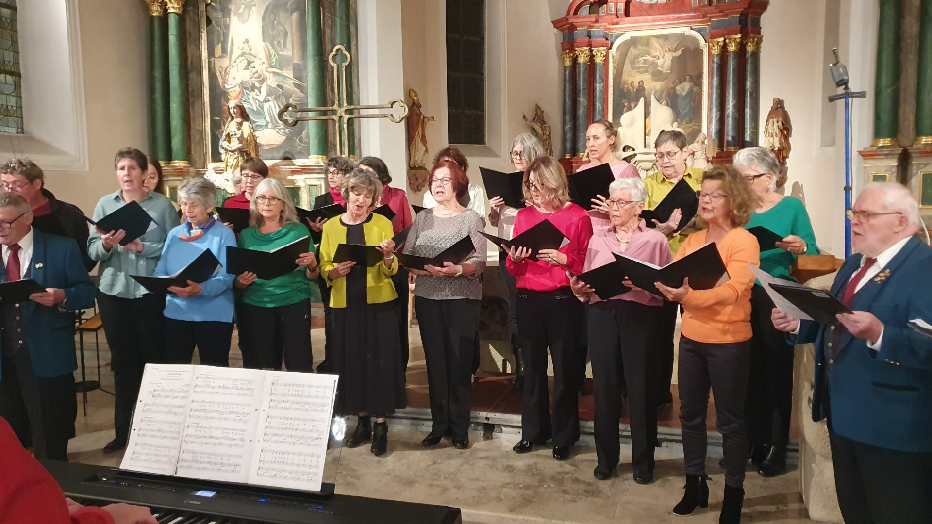 Auftritt beim MGV-Kirchenkonzert 2025 Auftritt beim MGV-Kirchenkonzert 2025