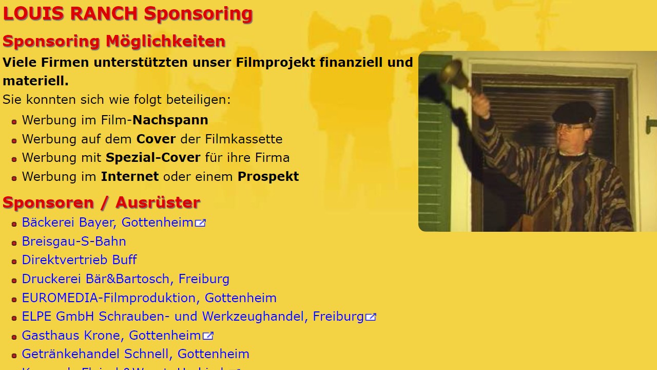 Weiter zu Sponsoring