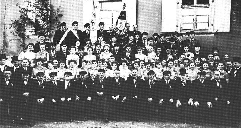 MGV Liederkranz im Jahre 1950