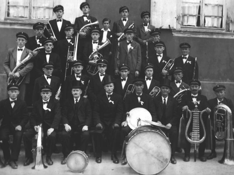 Der Musikverein Gottenheim im Jahre 1949