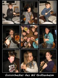 Vororchester 2011: Collage