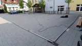 Bodengerüst fixieren