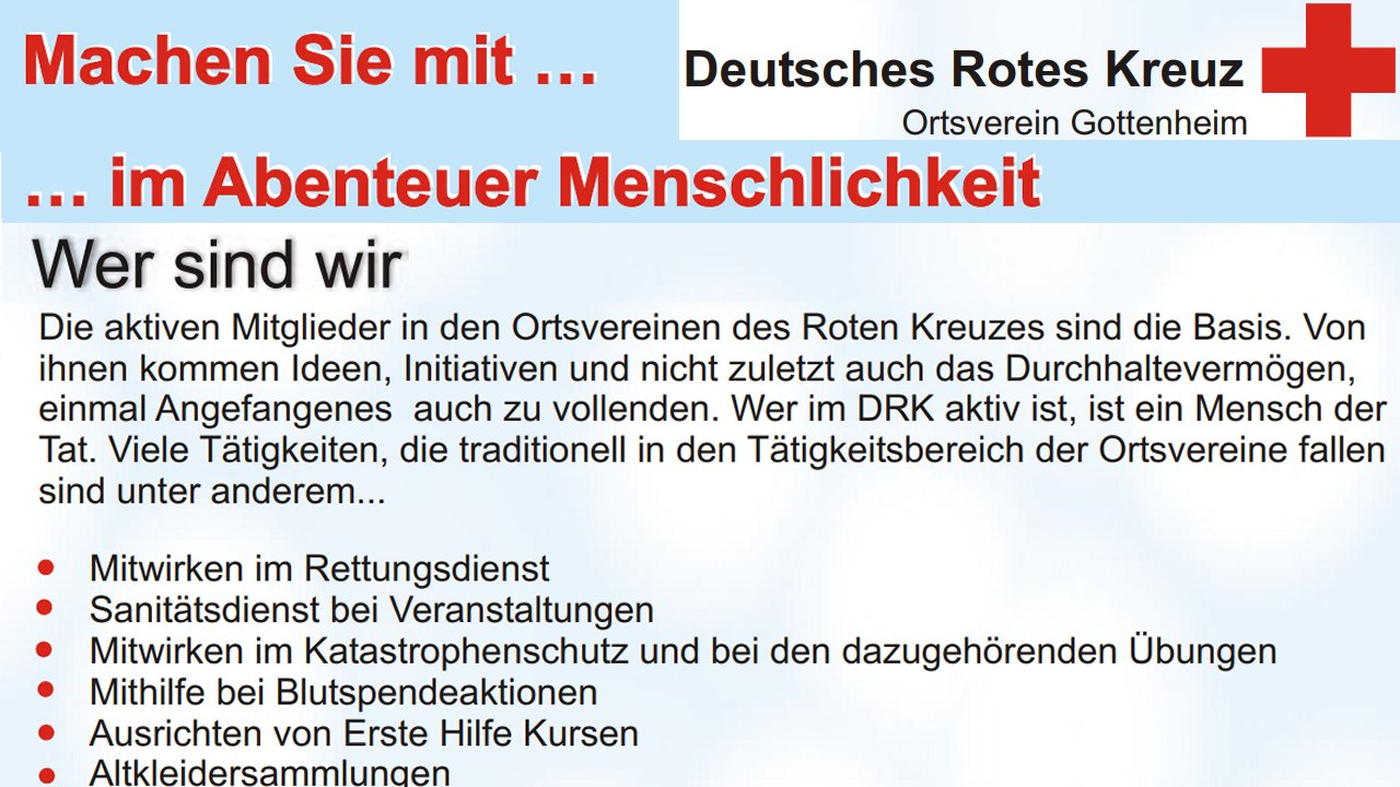 Weiter zu Mitmachen