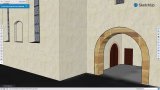Eingang in Sketchup