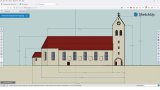 Seitenansicht in Sketchup