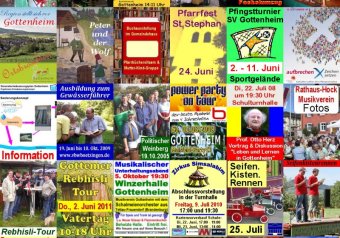Auswahl Miniplakate