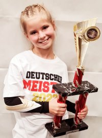 Deutsche Meisterin Lina von Scheibner