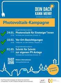 Dein Dach kann Sonnenstrom!